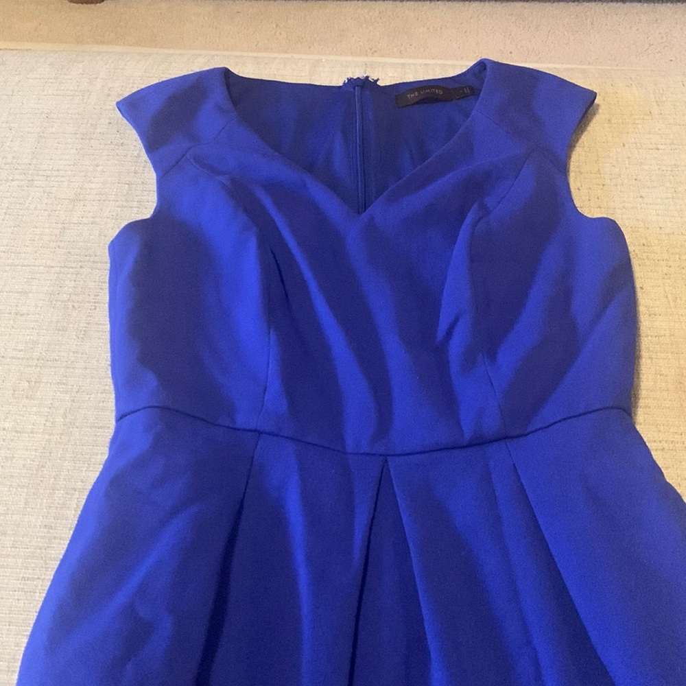 The Limited Blue business casual dress